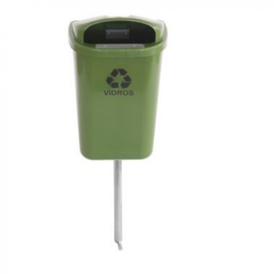 Cesto c/ poste individual JSN